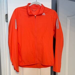 Adidas Men's Vibrant Orange Windbreaker